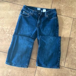 Vintage 1990’s calvin klein flare jean, low rise